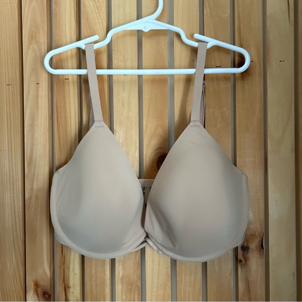 Soma Lightly Lined Plunge Underwire Bra Nude Size 32DDD